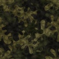 Woodland camouflage pattern background seamless vector illustration