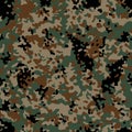 Woodland Flectarn Camouflage seamless patterns