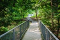 Woodland Path - The Clark - Williamstown, MA Royalty Free Stock Photo