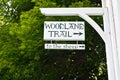 Woodland Trail Sign