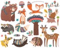 Woodland Tribal Animal Collections Set