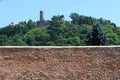 Woodland with two castles