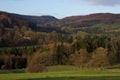 a Woodland View Hawnby, North York Moors Royalty Free Stock Photo