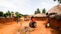 Woodoo Village of Ewe aka Gen people . Anfoin, Togo