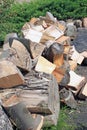 Woodpile Royalty Free Stock Photo