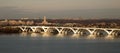 Woodrow Wilson Bridge in sunlight