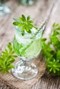Woodruff bowle Royalty Free Stock Photo