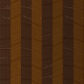 A seamless wooden texture pattern featuring alternating dark and light brown vertical planks. Royalty Free Stock Photo