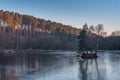 Cannock Chase, AONB in Staffordshire Royalty Free Stock Photo