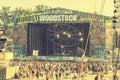 Woodstock Festival, biggest summer open air ticket free rock music festival in Europe, Poland.
