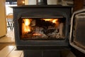 Woodstove Fire