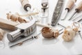 Woodworker tools Royalty Free Stock Photo