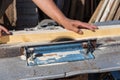 woodworking carpenter, machine tool, circular saw, furniture maker, woodworking