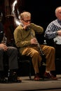 Woody Allen during the concert