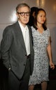 Woody Allen and Soon-Yi Previn Royalty Free Stock Photo