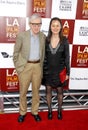 Woody Allen and Soon-Yi Previn Royalty Free Stock Photo