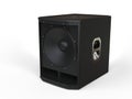 Woofer loudspeaker - studio shot