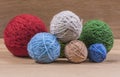 Wool balls