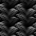 Wool crochet fibers texture seamless pattern Royalty Free Stock Photo