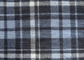 Wool fabric checked texture for background Royalty Free Stock Photo