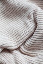 Wool fabric texture close up background Royalty Free Stock Photo