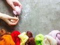 Wool for felting