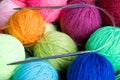 Wool knitting Royalty Free Stock Photo