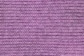 Wool knitting background texture, violet color , fabric, material, cloth