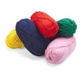 Wool knitting needlecraft Royalty Free Stock Photo