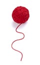Wool knitting needlecraft Royalty Free Stock Photo
