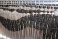 Wool Loom Weaving Royalty Free Stock Photo