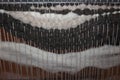 Wool Loom Weaving Royalty Free Stock Photo