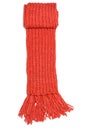 Wool red scarf Royalty Free Stock Photo