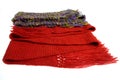 Wool scarfs Royalty Free Stock Photo