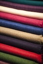 Wool scarfs Royalty Free Stock Photo