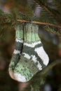 Wool socks Royalty Free Stock Photo