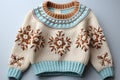 Wool sweater, traditional at Christmas parties.