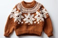 Wool sweater, traditional at Christmas parties.