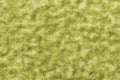 Wool texture background, macro of green woolen fabric, hairy flu