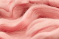 Wool with wave pink background