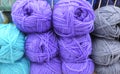 Wool yarn balls Royalty Free Stock Photo