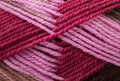 Wool yarn close up background Royalty Free Stock Photo