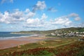Woolacombe beach Royalty Free Stock Photo