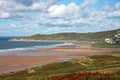Woolacombe beach Royalty Free Stock Photo