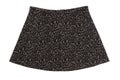 Woolen flared skirt