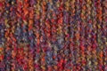 Woolen texture background, knitted wool fabric, hairy textile