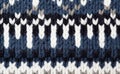 Woolen texture with pattern