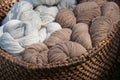 Woolen yarn, alpacas wool