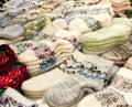 Woollen socks Royalty Free Stock Photo