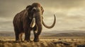 Woolly mammoth. Mammoth Generative AI Royalty Free Stock Photo